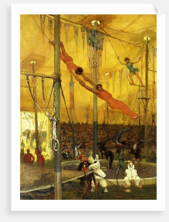 Trapeze Artists by Francis Luis Mora