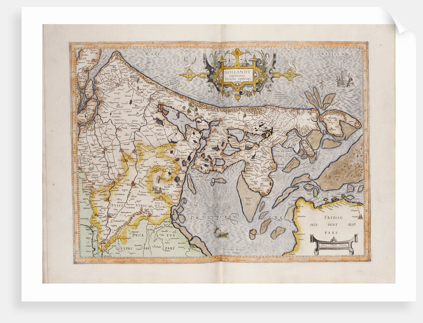 Holland by Gerard and Rumold Mercator by Anonymous