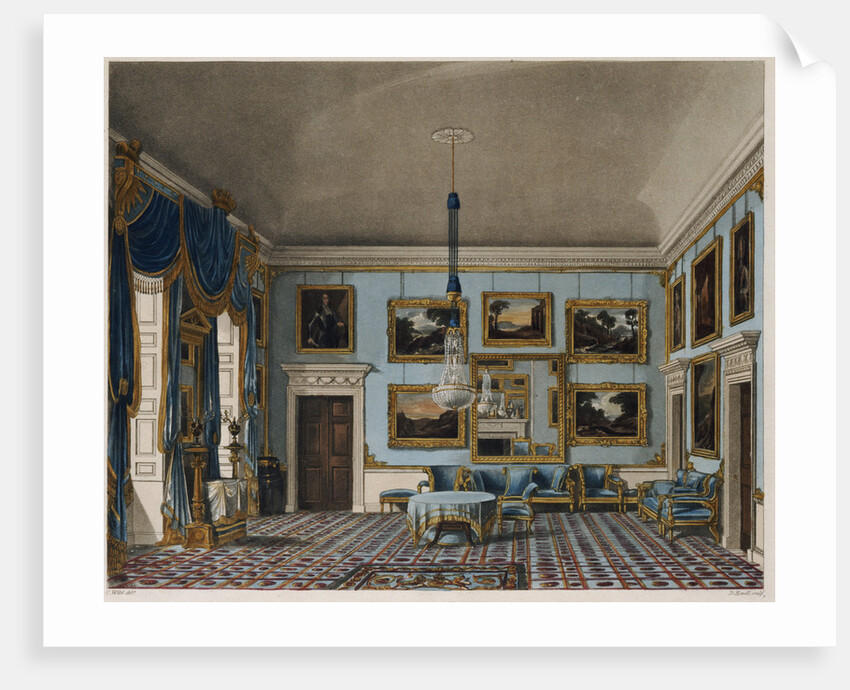 The Blue Velvet Room, Buckingham House by Anonymous