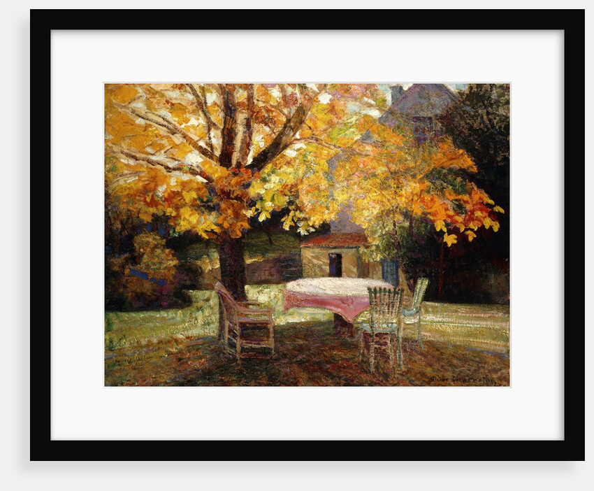 The Terrace, Autumn by Victor Charreton