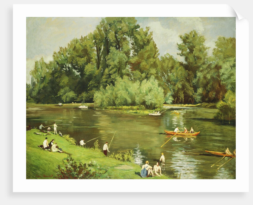Edge of the Marne by Emile Bernard
