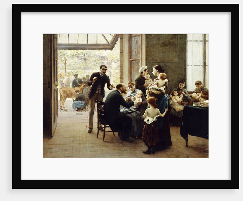 Homage to Louis Pasteur by Jules Scalbert