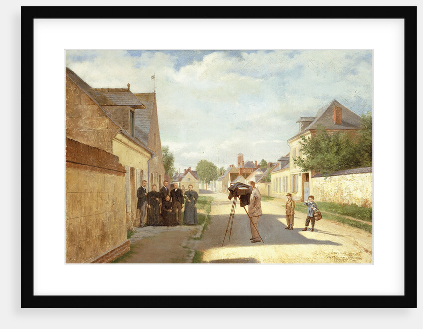 Taking the Family Portrait by A. Bertrand-Perrony