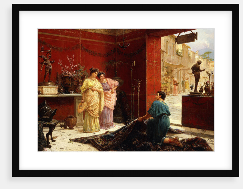 Selling His Wares by Ettore Forti