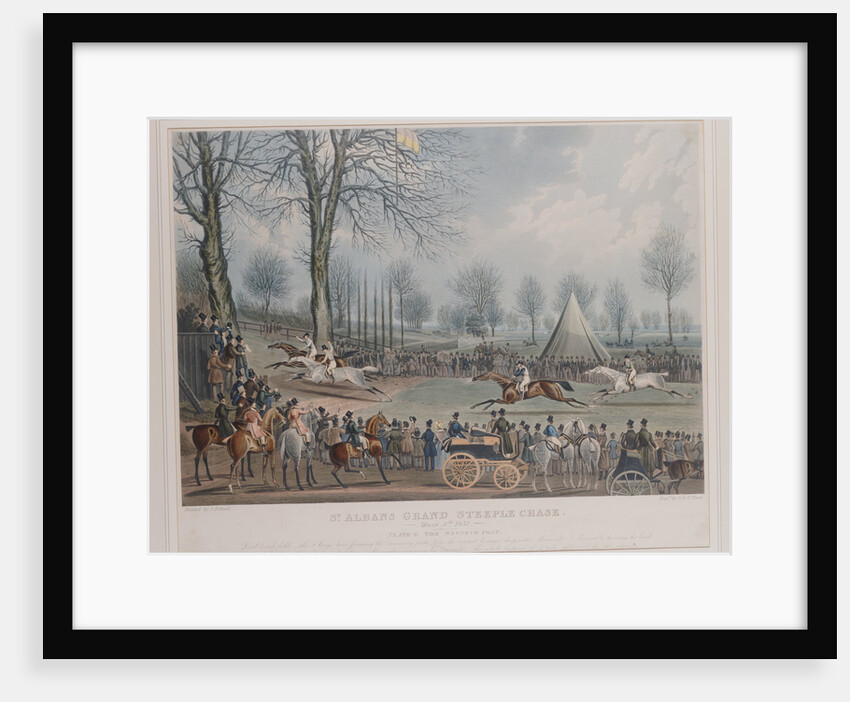 The St. Albans Grand Steeple Chase, March 8th 1832 - The Winning Post by Anonymous