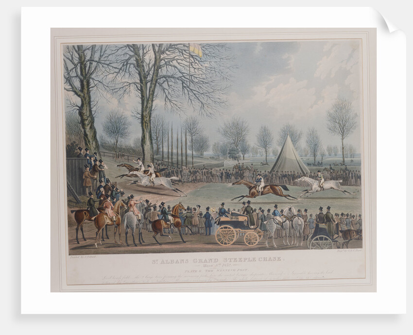 The St. Albans Grand Steeple Chase, March 8th 1832 - The Winning Post by Anonymous