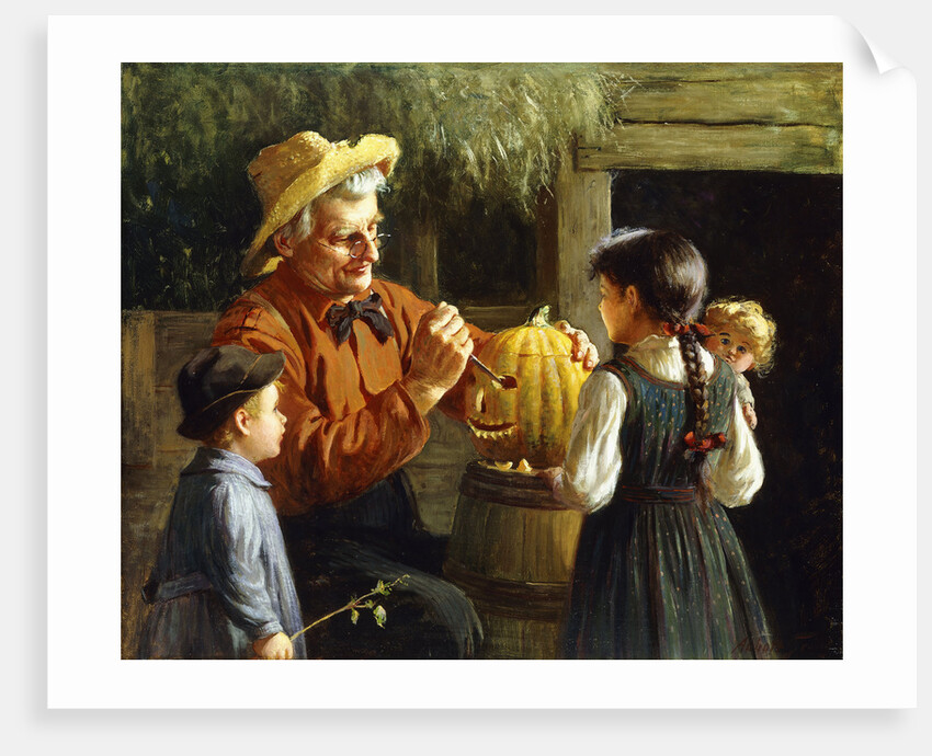 Jack-O-Lantern by Abbott Fuller Graves