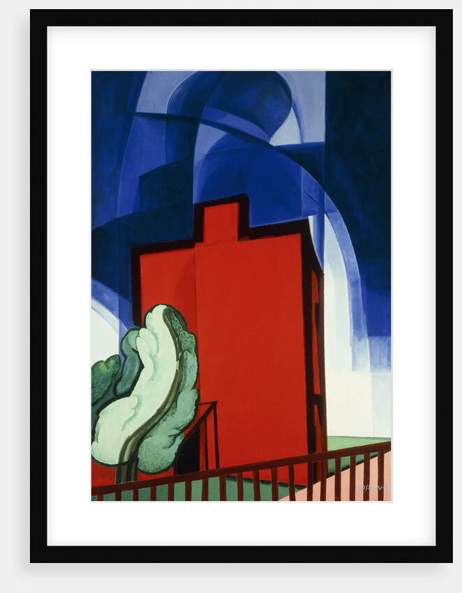 Blue Above by Oscar Florianus Bluemner