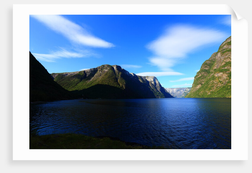 Sognefjorden. Kayaking in the Naeroyfjord. by Anonymous