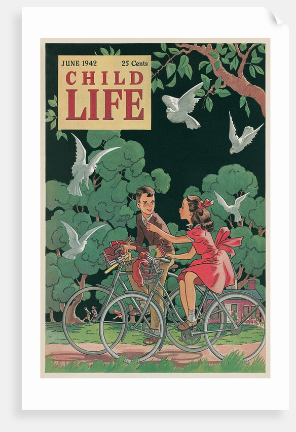 Magazine Cover, Child Life by Anonymous