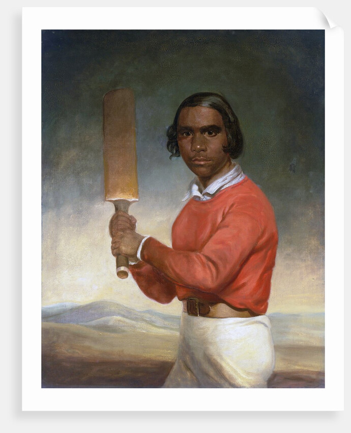 Portrait of Nannultera, a Young Poonindie Cricketer by John Michael Crossland