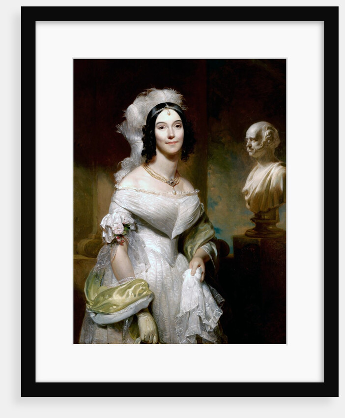 Angelica Singleton Van Buren (Mrs. Abraham Van Buren) by Henry Inman