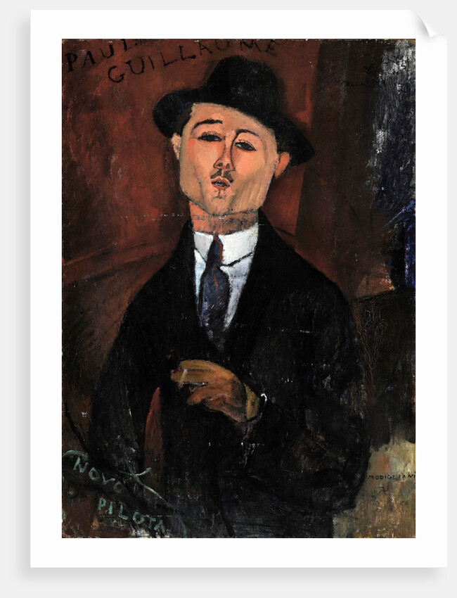 Paul Guillaume, Novo Pilota by Amedeo Modigliani