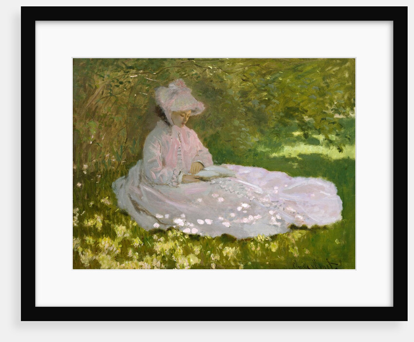 Springtime by Claude Monet