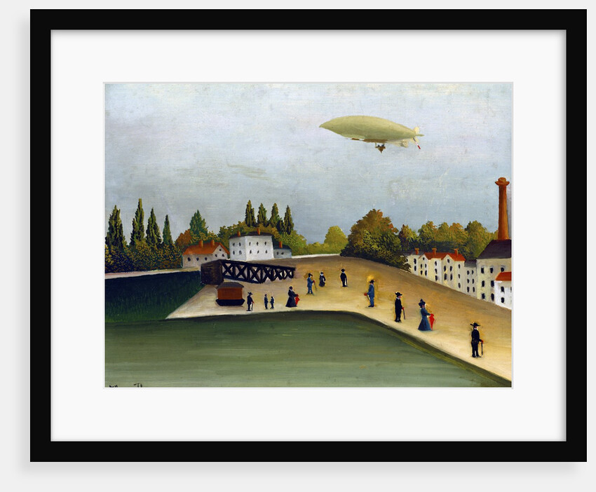 Quai d'Ivry by Henri Rousseau