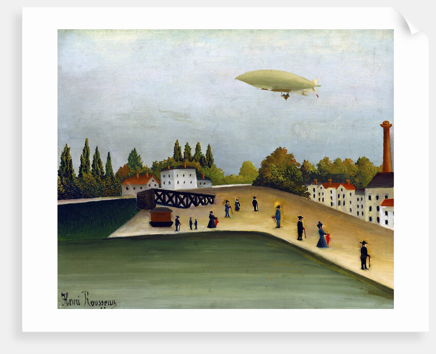 Quai d'Ivry by Henri Rousseau