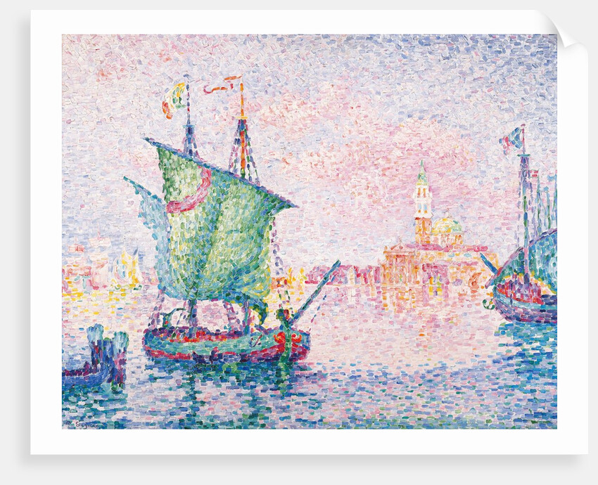 Venice, The Pink Cloud by Paul Signac