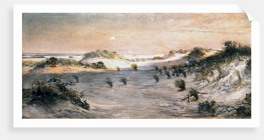 Sand Dunes at Sunset, Atlantic City by Henry Ossawa Tanner