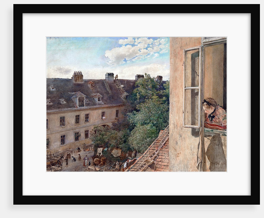 Vienna - View of the Alservorstadt by Rudolf von Alt