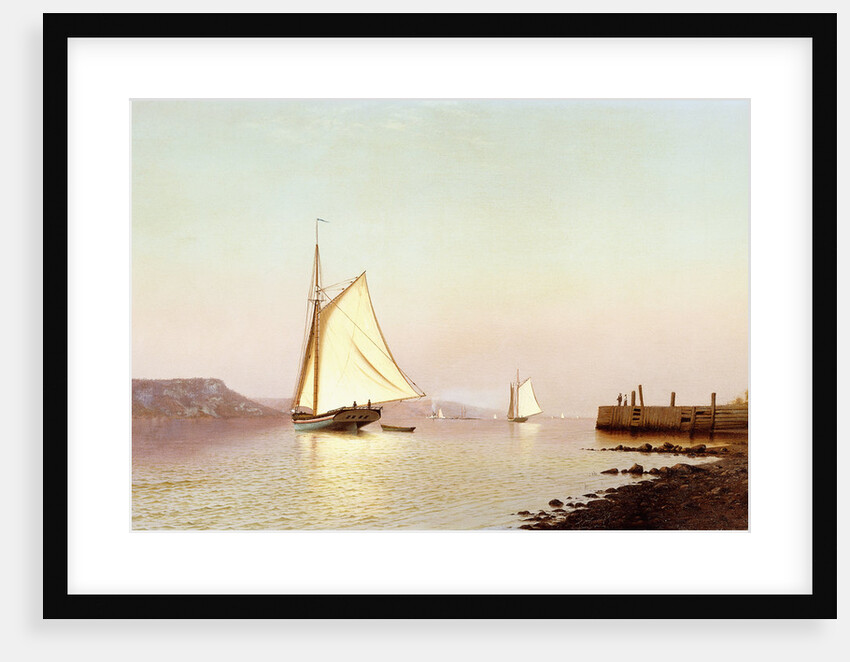 October on the Hudson by Francis Augustus Silva