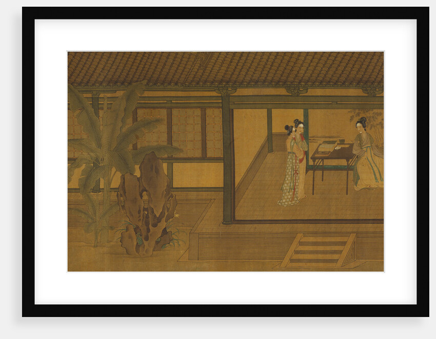 The Women's Classic of Filial Piety: scene 7, On Noblewomen - Servants reporting to their mistress by Anonymous