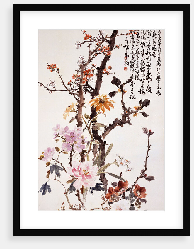 Ten Spring Flowers by Gao Qifeng