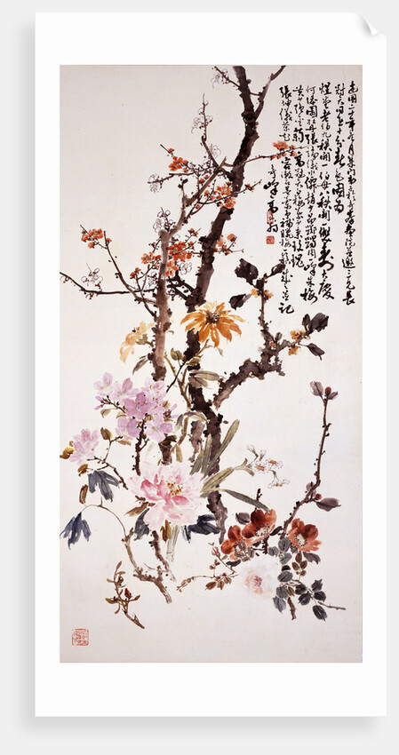 Ten Spring Flowers by Gao Qifeng