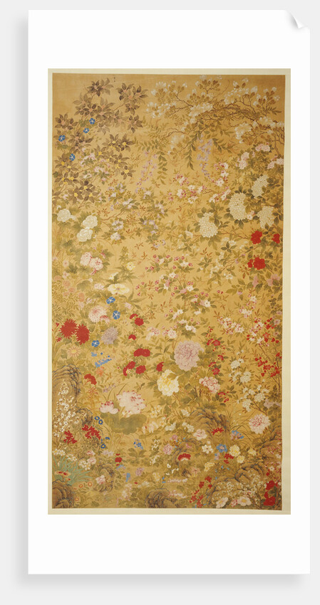 One Hundred Flowers by Jiang Tingxi