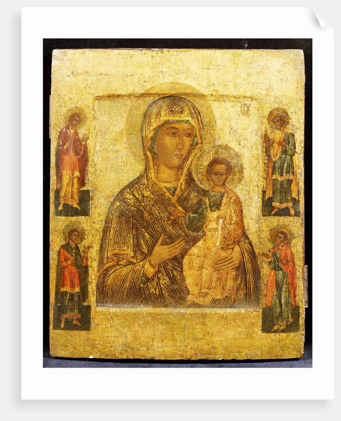 Mother of God Smolenskaia, Possibly Novgorod School by Anonymous