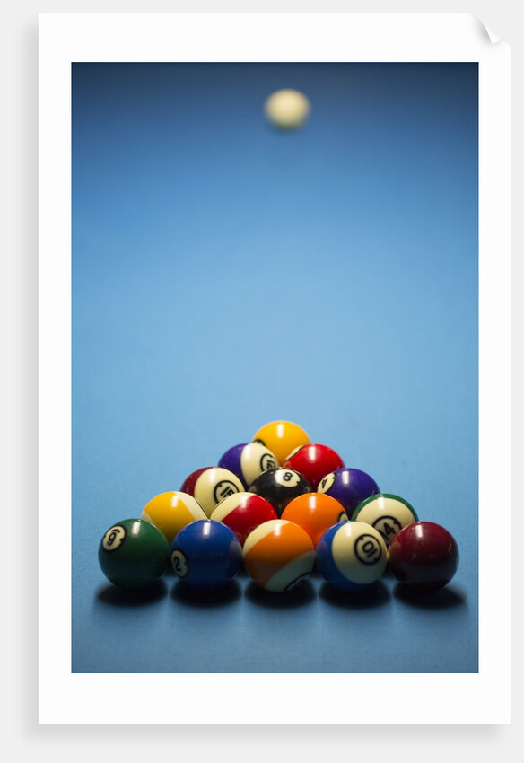 Billiard Game by Anonymous