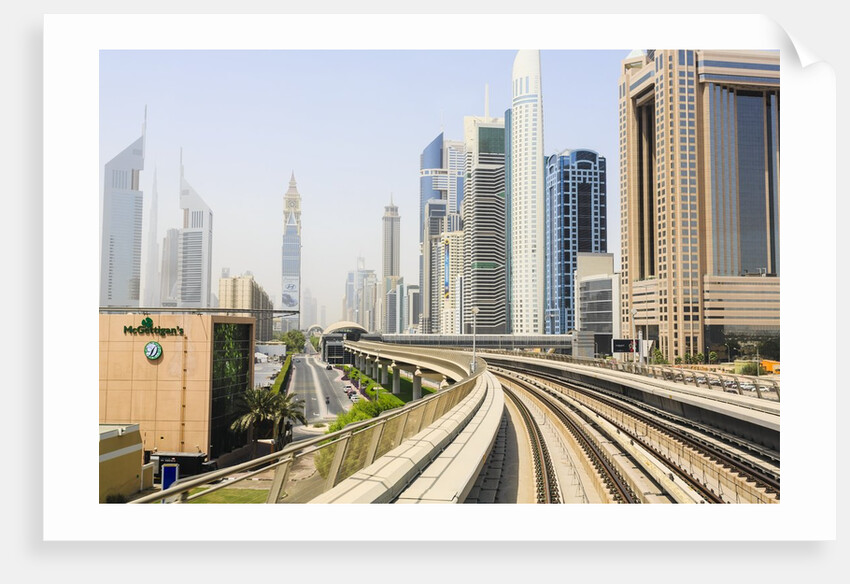 Metro, Dubai, United Arab Emirates by Anonymous