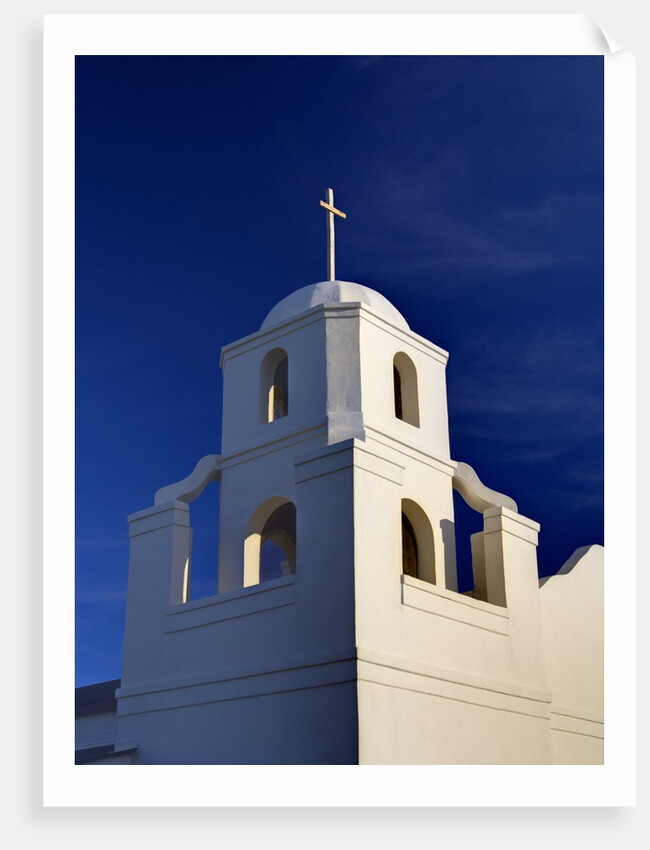 Old Mission Church - Our Lady of Perpetual Help With Blue Sky by Anonymous