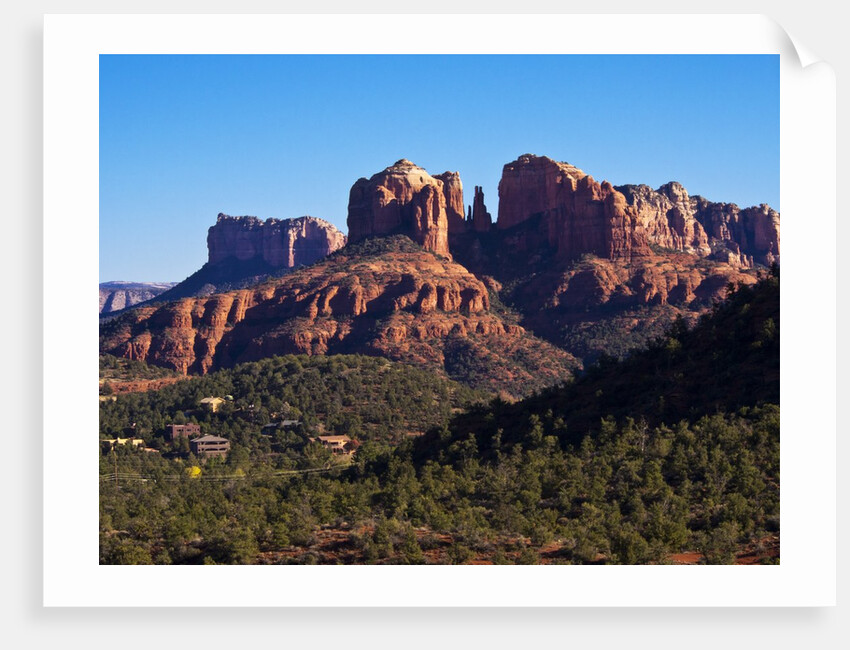 Red Rock Mountains near Red Rock Crossing by Anonymous