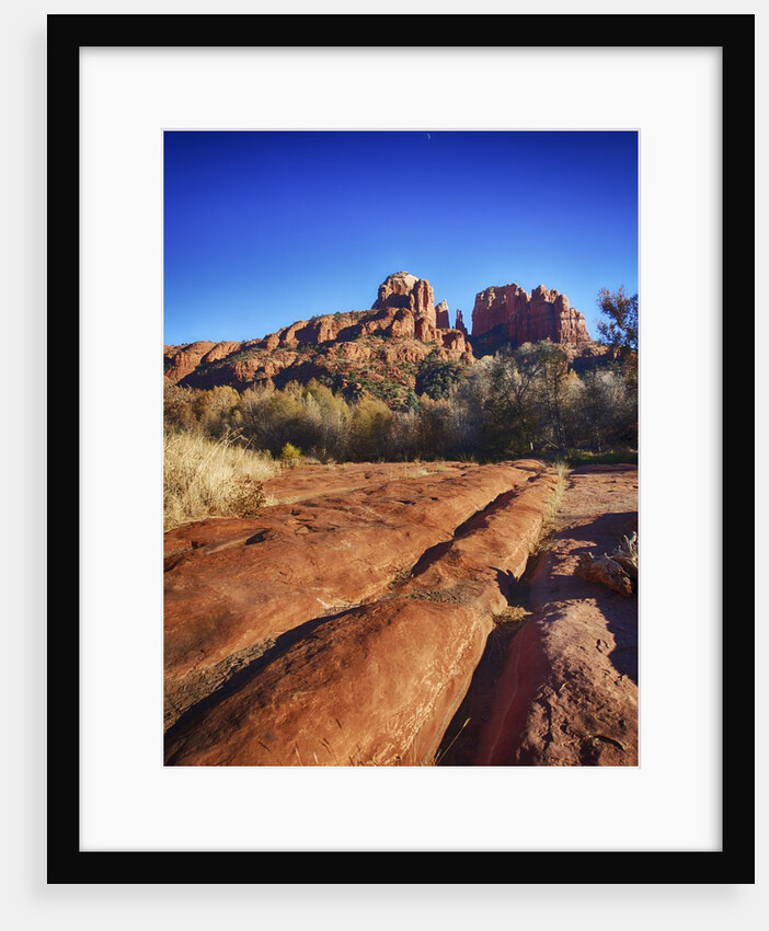 Red Rock Mountains near Red Rock Crossing by Anonymous