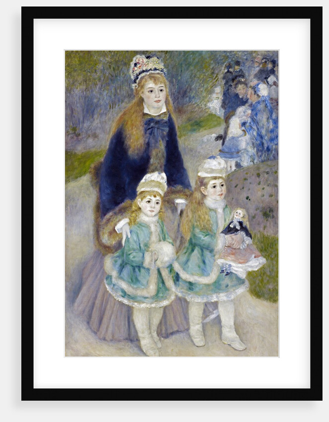 Mother and Children (La Promenade) by Pierre-Auguste Renoir