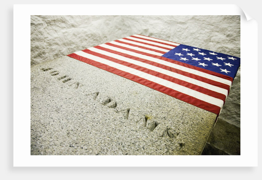 John Adams and John Quincy Adams Burial Tomb by Anonymous