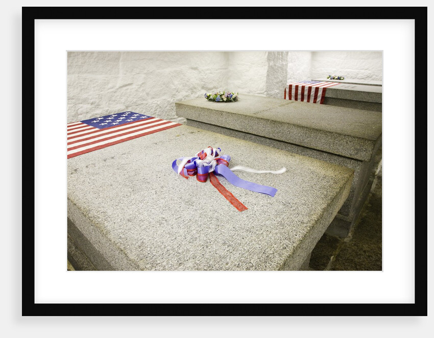 John Adams and John Quincy Adams Burial Tomb by Anonymous