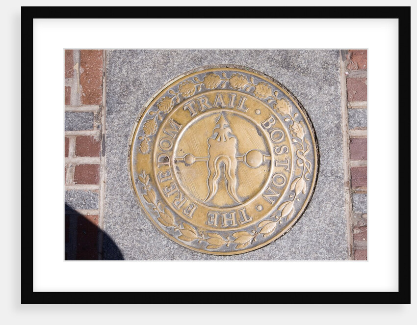 The Freedom Trail, American Revolution tourism, Boston, MA by Anonymous