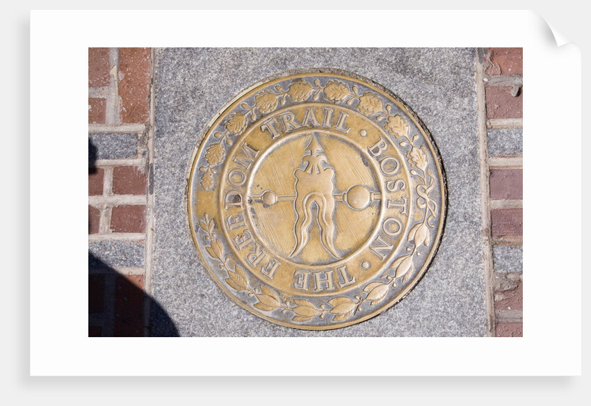 The Freedom Trail, American Revolution tourism, Boston, MA by Anonymous
