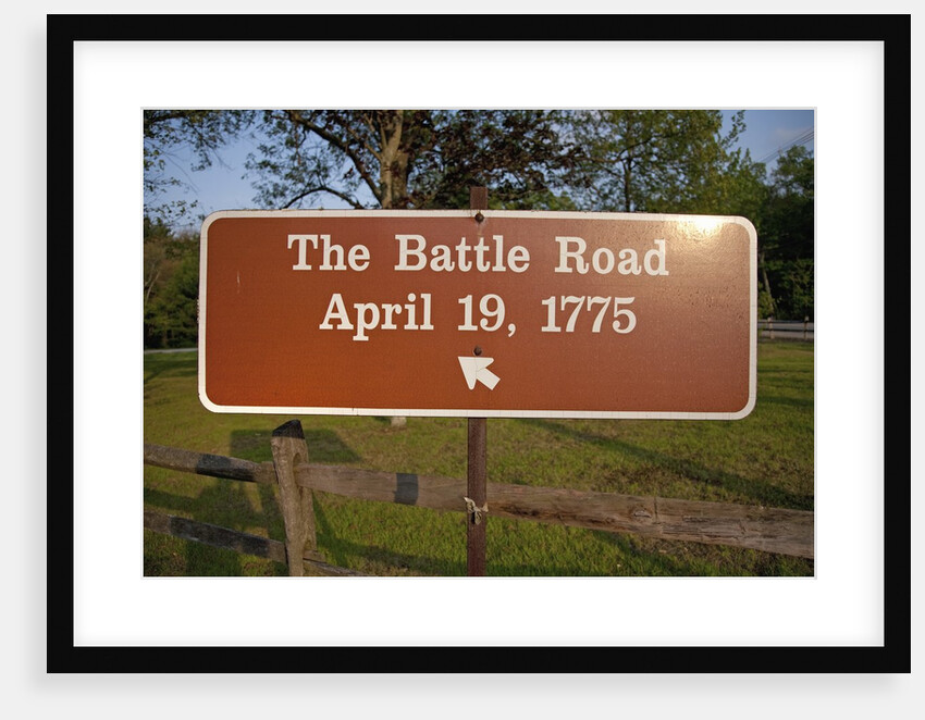 Road Sign for American Revolution by Anonymous