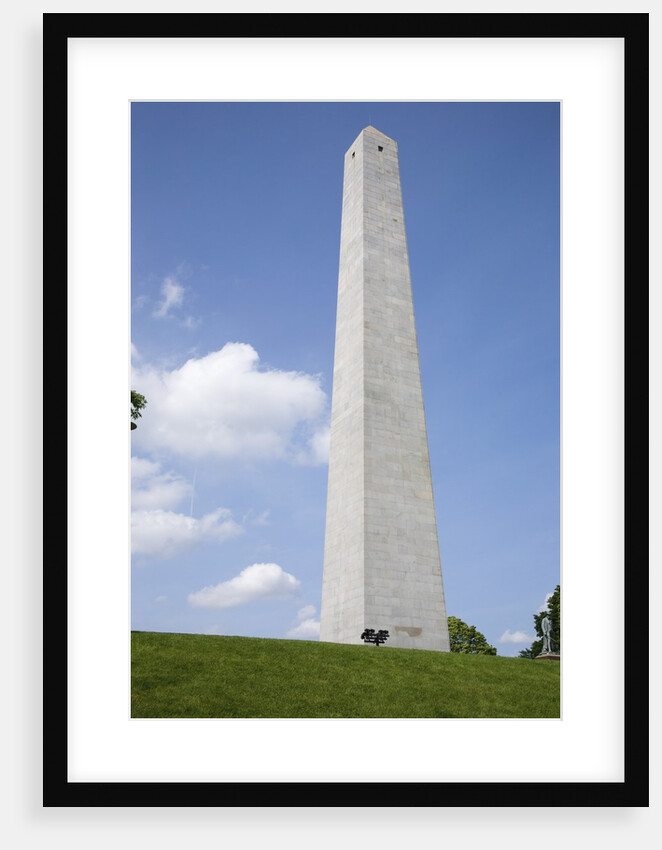 Bunker Hill, Revolutionary War Monument, Boston, MA by Anonymous
