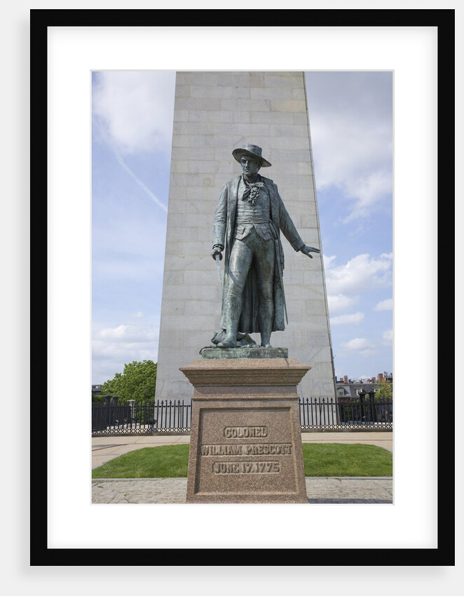 Bunker Hill, Revolutionary War Monument, Boston, MA by Anonymous