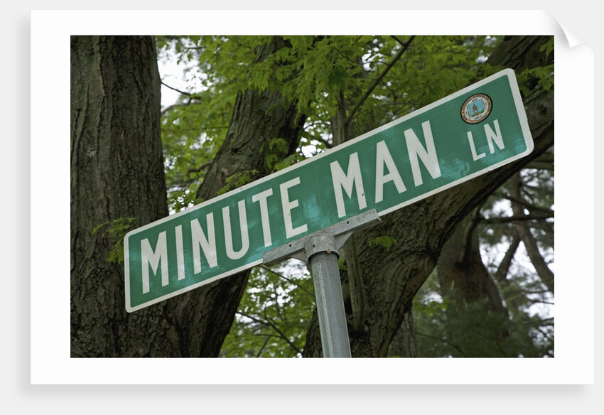 Minute Man Lane, American Revolution by Anonymous