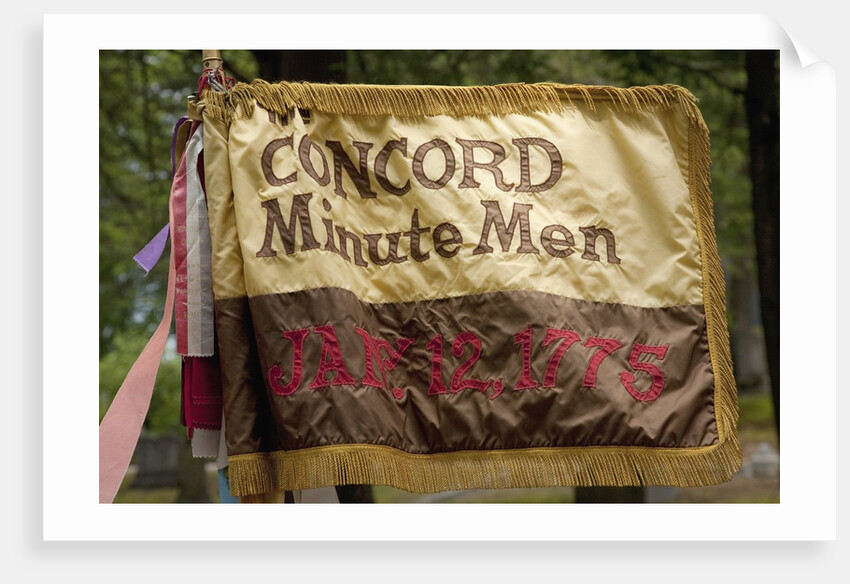 Memorial Day parade Concord, MA., New England by Anonymous
