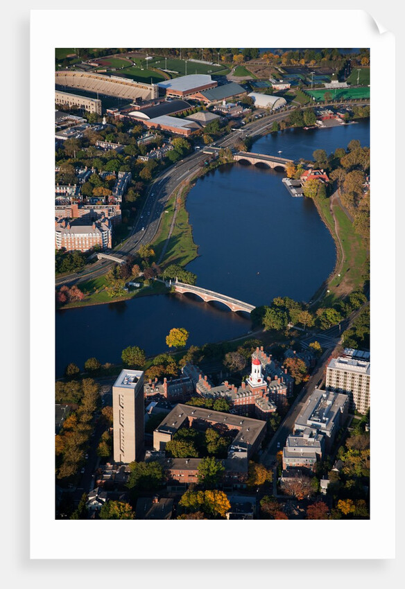 Sunrise Aerials of Charles River, Boston and New England by Anonymous