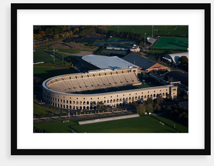 Sunrise Aerials of Soldiers Field, Harvard in Cambridge by Anonymous