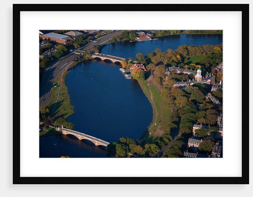 Sunrise Aerials of Charles River, of Cambridge, Boston and New England by Anonymous