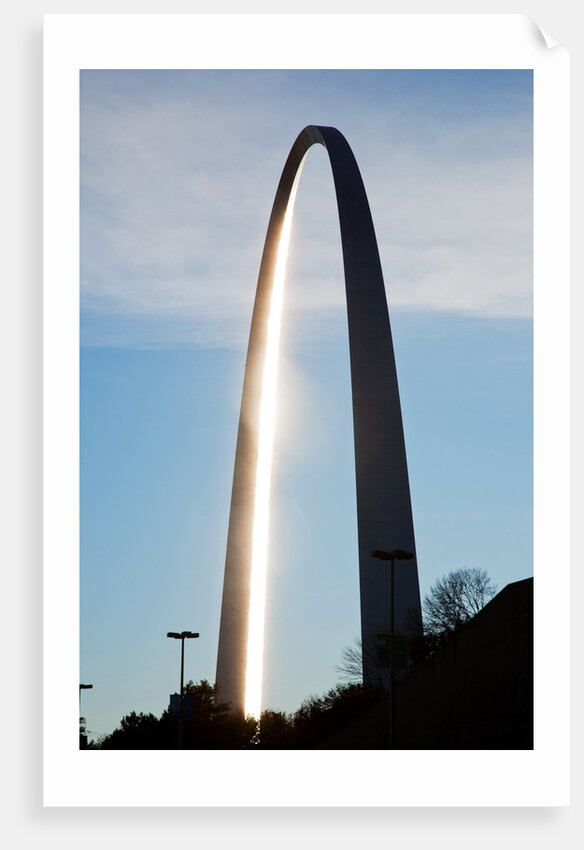 Gateway Arch, the Jefferson National Expansion Memorial, St. Louis, MO. by Anonymous