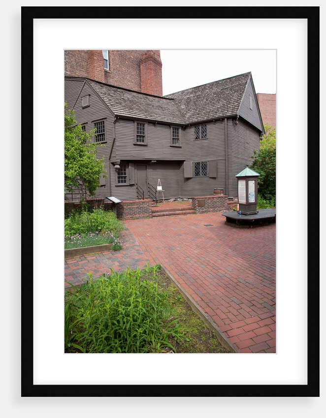 The Paul Revere House, Historic North End, Boston, MA by Anonymous