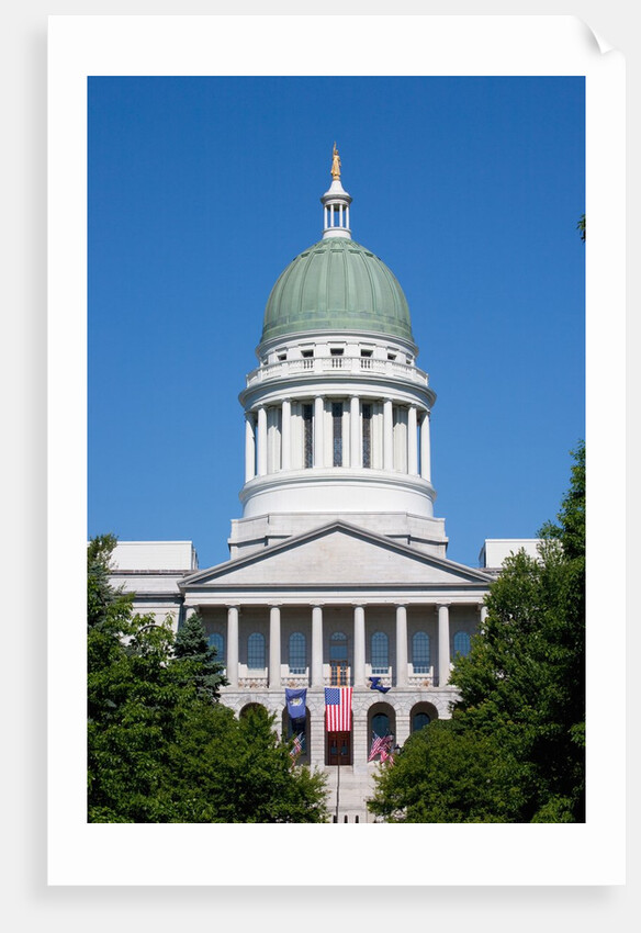Maine State Capitol Building, Augusta Maine by Anonymous